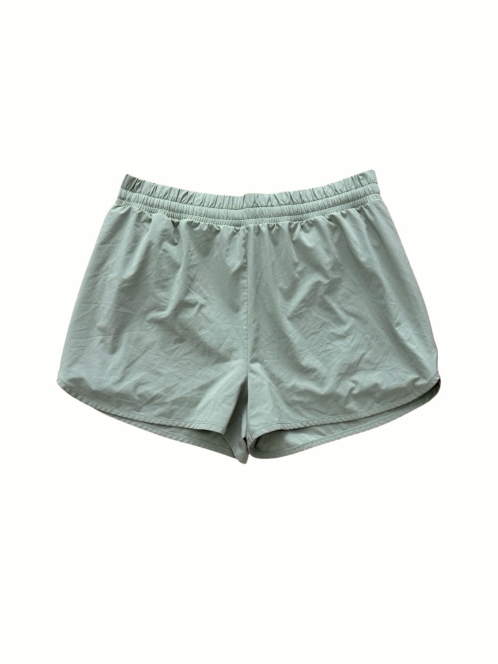 Beyond Yoga In Stride Lined Shorts Size XL Grey Sage Activewear Gym Athletic - Picture 4 of 12